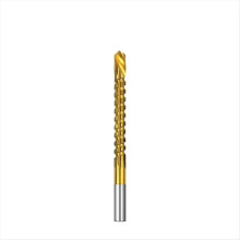 8 mm Titanbeschichteter Bohrer. Spiral-Zackensäge-Bohrer