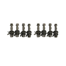 8 pieces 14mm steel car four axle alignment adjustable camber bolts 10.9 intensity