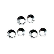 6X Nebel Scheinwerfer Lampe Licht Abdeckung für Toyota 2020 2021 für Corolla Cross Auto Styling ABS Chrom