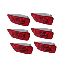 6X Nebelschlussleuchte Hinten für Dodge Journey. Jeep Compass Grand Cherokee 11-16 Heckleuchte Nebelscheinwerfer Heckleuchte