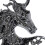 Trendy Alloy Horse Design Brooch Versatile Accessory-Blue 6