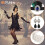Disfraz de dama - Conjunto de 9 piezas Ruhhy 26273 9