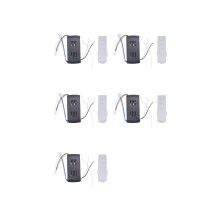 5X Universelles Fernbedienungsset für Deckenventilatoren. 40 W. 6 Geschwindigkeiten. Timing-Funktion. Ersatzfernbedienung für -Deckenventilatoren