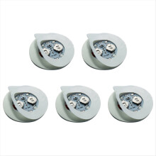 5PCS LED Coaster Leuchtende Flasche Aufkleber Lichter Lampen C