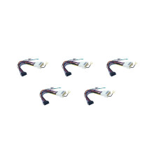 5 Stück Auto Stereo Radio 16PIN Adapter Kabel Baugruppe Für Mitsubishi Lancer-Ex ASX Power Kabel Kabel Haupt Einheit Kabel Baugruppe