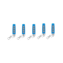 Lot de 5 télécommandes 433 MHz. Répliqueur sans fil compact pour portes de garage et portails. Compa