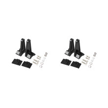 4X Universal Halterungen Montage LED Basis Halterungen für LED Licht Leisten Seiten Montage Halterung