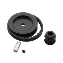 Système de transmission par courroie 12T 30T pour Traxxas TRX4 TRX6 1/10 RC Crawler Car - Pièces de
