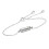 Polished Stainless Steel Handmade Bracelet-Pull out adjustable 1