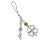 Silver Alloy Four Leaf Clovers Charm With Delicate Star 1