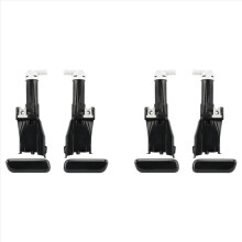 Car headlight washer nozzle with cover cap for