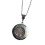 Collier médaillon photo d'arbre fabriqué à la main présentant-2 1