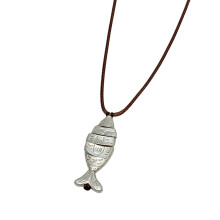 Unique Retro Styles Fish Charm Necklace with Alloy Pendant And