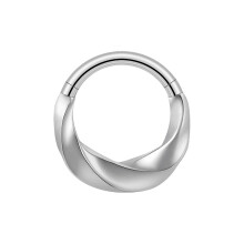 Multifunctional Nose Ring Seamless Design Comfortable-6 Silver