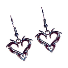 Compact Design Stainless Steel Pendant Earrings for Everyday-2