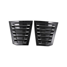 Car tailgate cover in carbon fiber color. Vent trim for Chevrolet Cruze 2016 2017 2018 2019