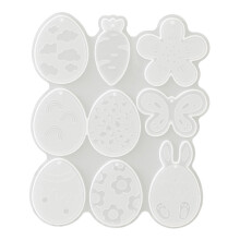 Food Grade Silicone Mold With Easter Theme To Make Decorative