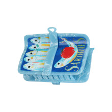 Fashionable Blue Pink Fish Hair Clip Portable For Any-Blue