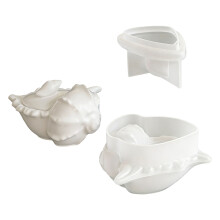 High Temperature Resistant Silicone Candle Holder Mold In-AB.