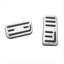 Car Accelerator Brake Pedal Pad Covers Aluminum Alloy for