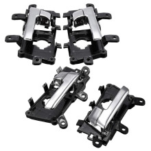 Auto 4 StüCke 82610-2T010 Inner Halb des Innen TüR Griffs für Kia Optima 2011 2012 2013 ABS