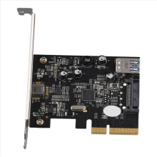 PCI-E 4X to USB3.1 expansion card, 10G back adapter