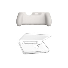 Für AYN THOR Dual Screen Flip  Handheld Device Gaming Zubehör TPU Schutzhülle Konsolengriff C