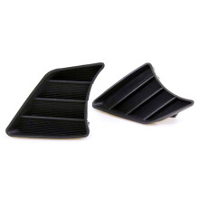 Front StoßStange Gitter Nebel Licht Scheinwerfer Rahmen Abdeckung Haube Zier Leiste für Toyota Hilux 2011-2015 52127-0K030 52128-0K030