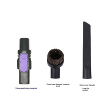 Flachdüsen-Saug- und Adapterset mit Pferdehaarbürste für  IX/IZ Serie Akku-Stielstaubsauger für Haustiere - Ersatzteile