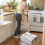 Foldable flat mop cleaning bucket. Practical cleaning bucket A 1