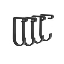 Bicycle hooks for garage ceiling mounting. 4 x 8 m. Ceiling-mounted garage storage rack for bicycles. 4 pieces.
