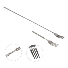 Edelstahl BBQ Teleskopgabeln 8.7-25.4 Zoll Dessertgabel