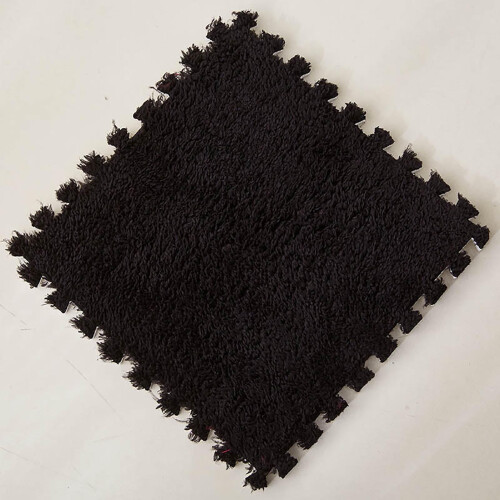 Plush Foam Interlocking Floor Mats with Edges 12 pcs 2