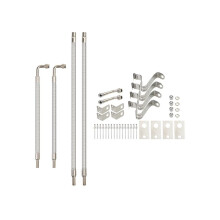 Kit d'extension de valve pour roues jumelées. Extension de valve tressée. Convient aux roues jumelée