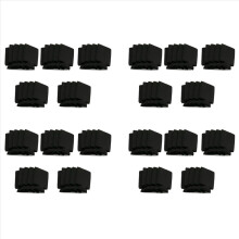 Dosenkühler (25er-Pack) für Limonaden-. Bier- und Wasserflaschen (schwarz)