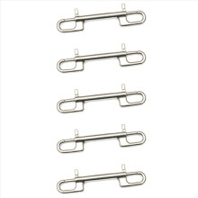 Double-sided stainless steel carabiner hook for the leash of diving animals
