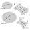 Creative Silicone Mold Elegant Round Flowerpot Tray Molds-L 3