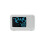 Digital multi-function projector alarm clock. Simple LCD alarm clock. Bedside alarm clock. Silent alarm clock. White 1