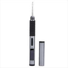 DC9-20V soldering station with adjustable temperature (100-450C) for soldering and rework. PD 100W. Portable repair tool.