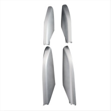 Dachgepäckträgerabdeckung für Prado LC120 2003–2009. Silber
