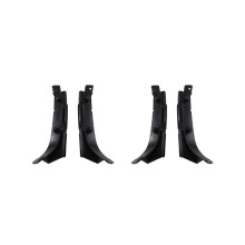 2 Paar Vordere Linke und Rechte Stoßstangenabdeckung. Halterungsführung für BMW X5 E53 2003-2006. 51117116667. 51117116668