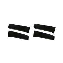 2 Paar Vordere Untere Scheinwerfereinfüllblende 539320C901 539310C901 für Toyota Sequoia Tundra 2007-2013 Verlängerungskotflügel