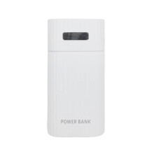 18650/18700/20700/21700 Akkuladegerät Adapter Akkupack DIY Power Bank Power Bank Case Box Ohne Akku Weiß