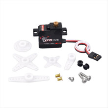 17G Metal Gear Digital Servo und Metall-Servoarm für RC-Autoteile
