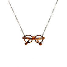 Versatile Long Glasses Necklace Ideal as-Tortoiseshell
