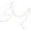 Fashion Forward Imitationsperlen, Perlenquasten, Brosche-1Gold 1