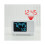 Digital multi-function projector alarm clock. Simple LCD alarm clock. Bedside alarm clock. Silent alarm clock. White 2