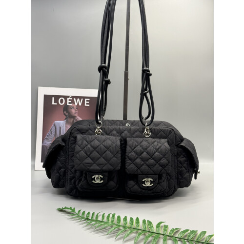 Chanel Cambon Parachute Tote 30cm