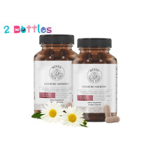(2 bottles (144 capsules)) 1-2X Hormone Harmony Balanced Hormonal Support for Menopause, Weight & Mood Swing