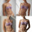 Beaded Body Chain Bra Multilayer Chest Chain-Purple os 3